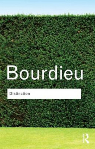 Könyv Distinction Pierre Bourdieu