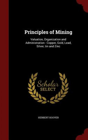 Livre Principles of Mining HERBERT HOOVER