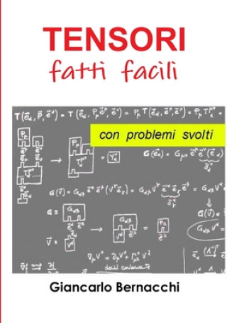 Książka TENSORI  fatti facili  con PROBLEMI Giancarlo Bernacchi