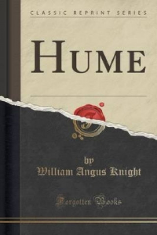 Book Hume (Classic Reprint) William Angus Knight