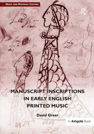 Книга Manuscript Inscriptions in Early English Printed Music David Greer