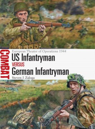 Kniha US Infantryman vs German Infantryman Steven J. Zaloga