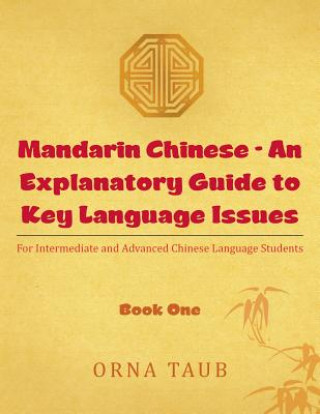 Carte Mandarin Chinese - An Explanatory Guide to Key Language Issues Orna Taub