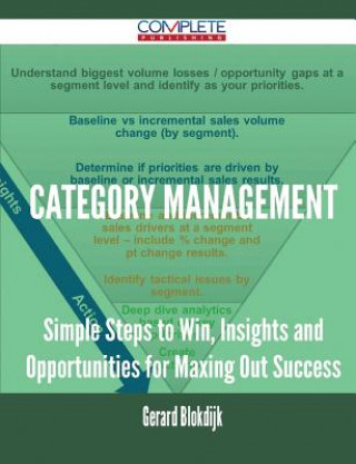 Könyv Category Management - Simple Steps to Win, Insights and Opportunities for Maxing Out Success Gerard Blokdijk