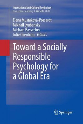 Könyv Toward a Socially Responsible Psychology for a Global Era Michael Basseches