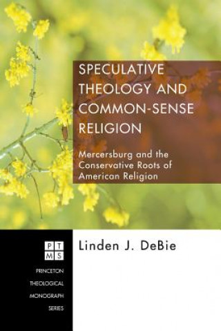 Kniha Speculative Theology and Common-Sense Religion Linden J Debie