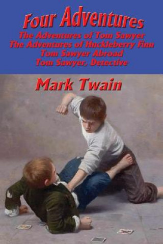 Kniha Four Adventures Mark Twain