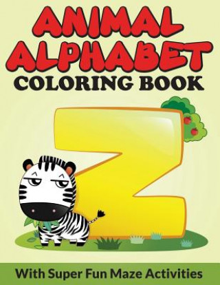 Kniha Animal Alphabet Coloring Book Bowe Packer