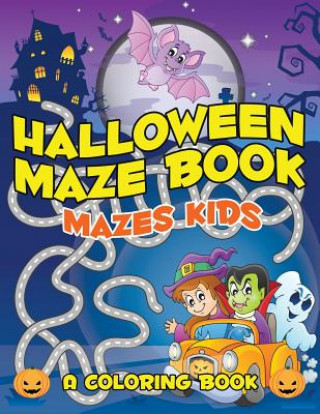 Kniha Halloween Maze Book Marshall Kids