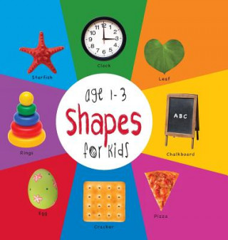 Könyv Shapes for Kids age 1-3 (Engage Early Readers Dayna Martin