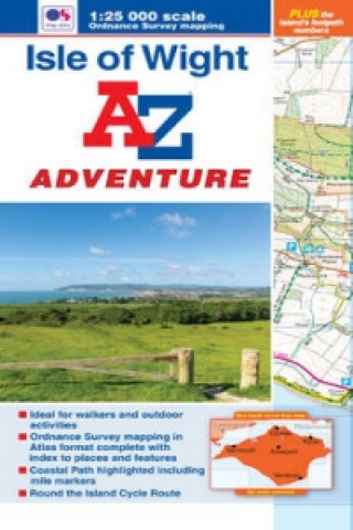 Kniha Isle of Wight A-Z Adventure Atlas 