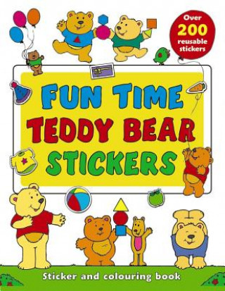 Buch Fun Time Teddy Bear Stickers Michael Tulip