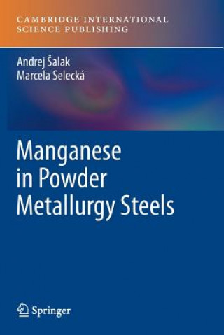 Könyv Manganese in Powder Metallurgy Steels Andrej Salak