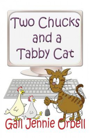 Carte Two Chucks and a Tabby Cat Gail Jennie Orbell