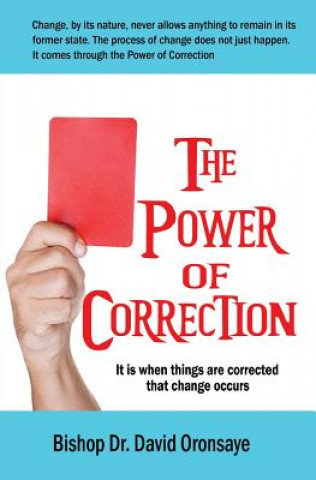 Kniha Power of Correction Bishop Dr David Oronsaye
