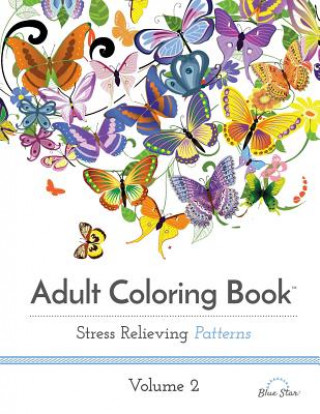 Könyv Adult Coloring Book: Stress Relieving Patterns, Volume 2 