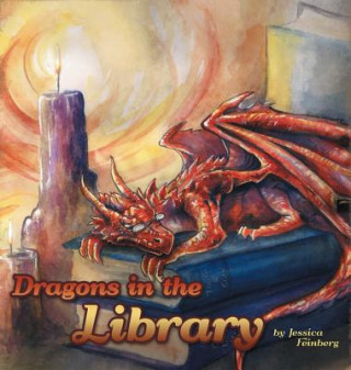 Carte Dragons in the Library Jessica Feinberg