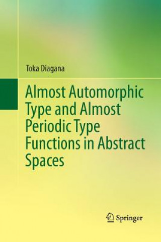 Kniha Almost Automorphic Type and Almost Periodic Type Functions in Abstract Spaces Toka Diagana