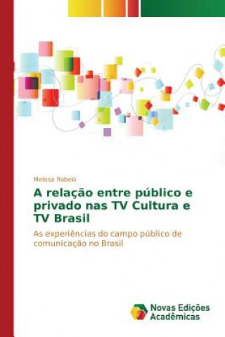 Carte relacao entre publico e privado nas TV Cultura e TV Brasil Rabelo Melissa