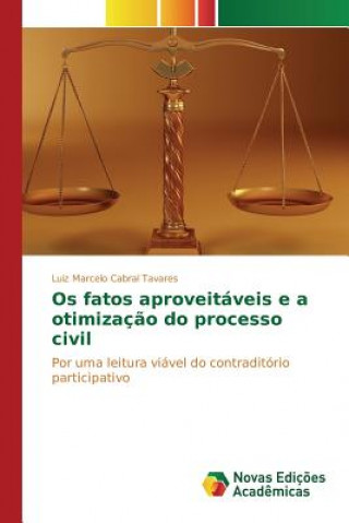 Könyv Os fatos aproveitaveis e a otimizacao do processo civil Cabral Tavares Luiz Marcelo