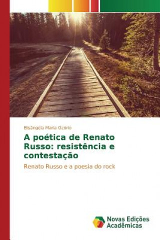 Książka poetica de Renato Russo Ozorio Elisangela Maria