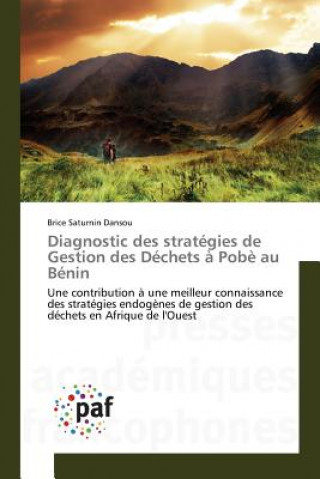 Carte Diagnostic Des Strategies de Gestion Des Dechets A Pobe Au Benin Dansou Brice Saturnin