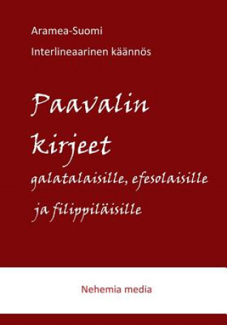 Książka Aramea-Suomi interlineaari TUOMAS LEV NEN