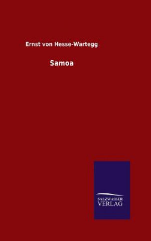 Book Samoa Ernst Von Hesse-Wartegg