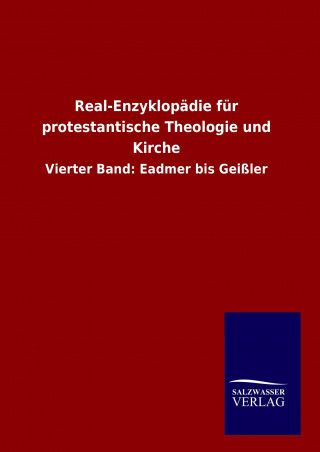 Carte Real-Enzyklopädie für protestantische Theologie und Kirche Ohne Autor