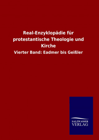 Βιβλίο Real-Enzyklopädie für protestantische Theologie und Kirche Ohne Autor