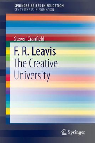 Kniha F. R. Leavis Steven Cranfield
