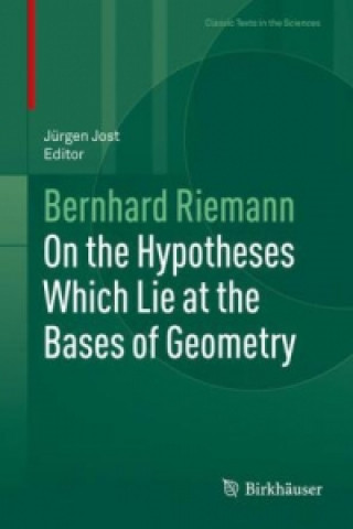 Książka On the Hypotheses Which Lie at the Bases of Geometry Bernhard Riemann