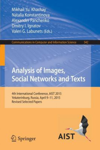 Carte Analysis of Images, Social Networks and Texts Mikhail Yu. Khachay
