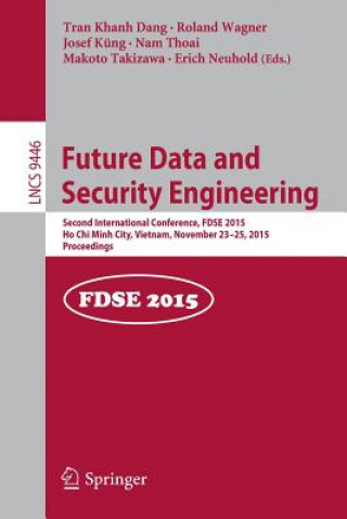 Kniha Future Data and Security Engineering Tran Khanh Dang