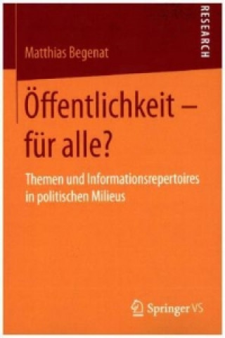 Könyv Offentlichkeit - fur alle? Matthias Begenat