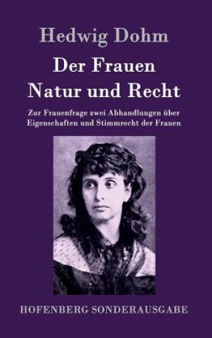 Carte Der Frauen Natur und Recht Hedwig Dohm