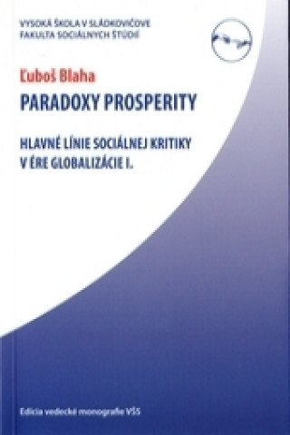 Book Paradoxy prosperity Ľuboš Blaha