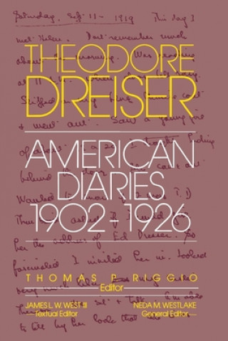 Książka American Diaries, 1902-1926 Theodore Dreiser