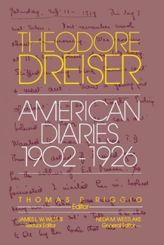 Knjiga American Diaries, 1902-1926 Theodore Dreiser