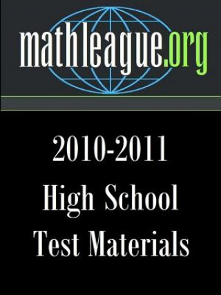 Carte High School Test Materials 2010-2011 Tim Sanders