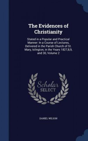 Kniha Evidences of Christianity DANIEL WILSON