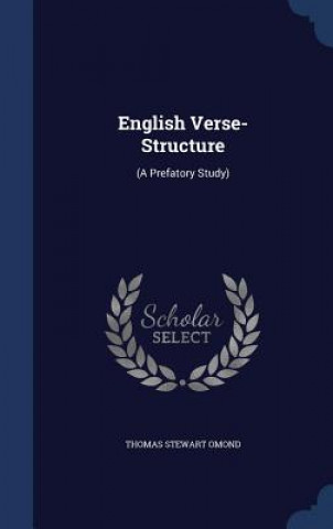 Kniha English Verse-Structure THOMAS STEWAR OMOND