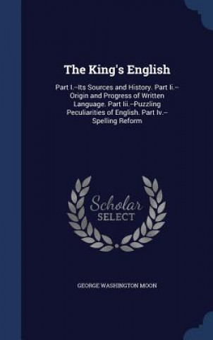 Książka King's English GEORGE WASHING MOON
