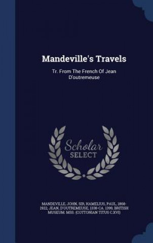 Książka Mandeville's Travels SIR