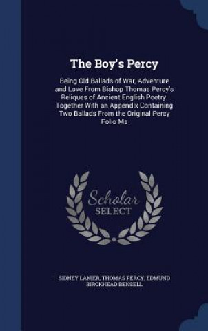 Kniha Boy's Percy SIDNEY LANIER