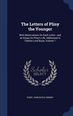Kniha Letters of Pliny the Younger PLINY
