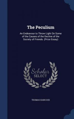 Livre Peculium THOMAS HANCOCK