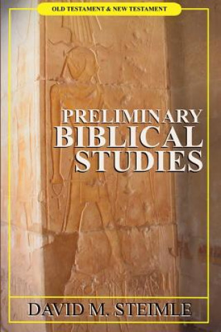 Kniha Preliminary Biblical Studies David M. Steimle