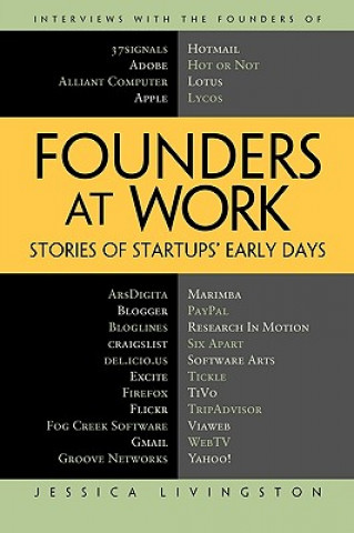 Book Founders at Work Jessica Livingston