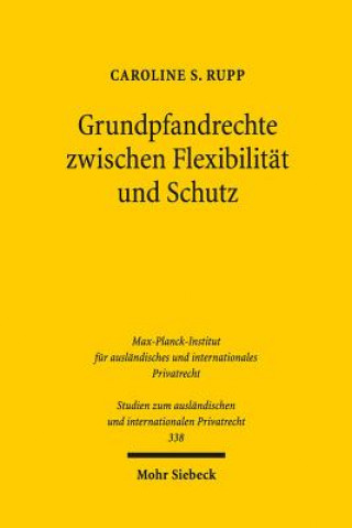 Könyv Grundpfandrechte zwischen Flexibilitat und Schutz Caroline S. Rupp